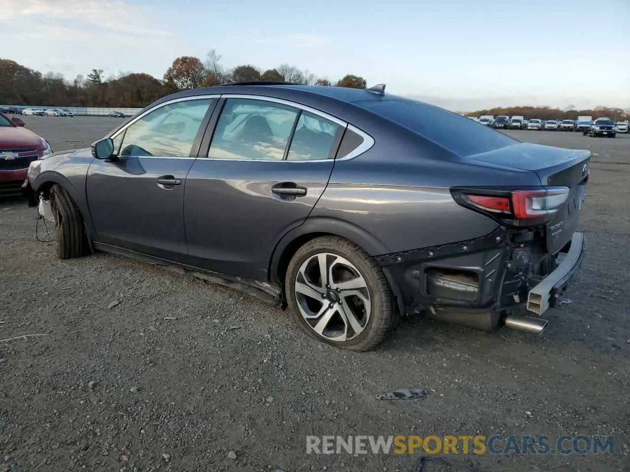 2 Photograph of a damaged car 4S3BWGN69N3004678 SUBARU LEGACY 2022