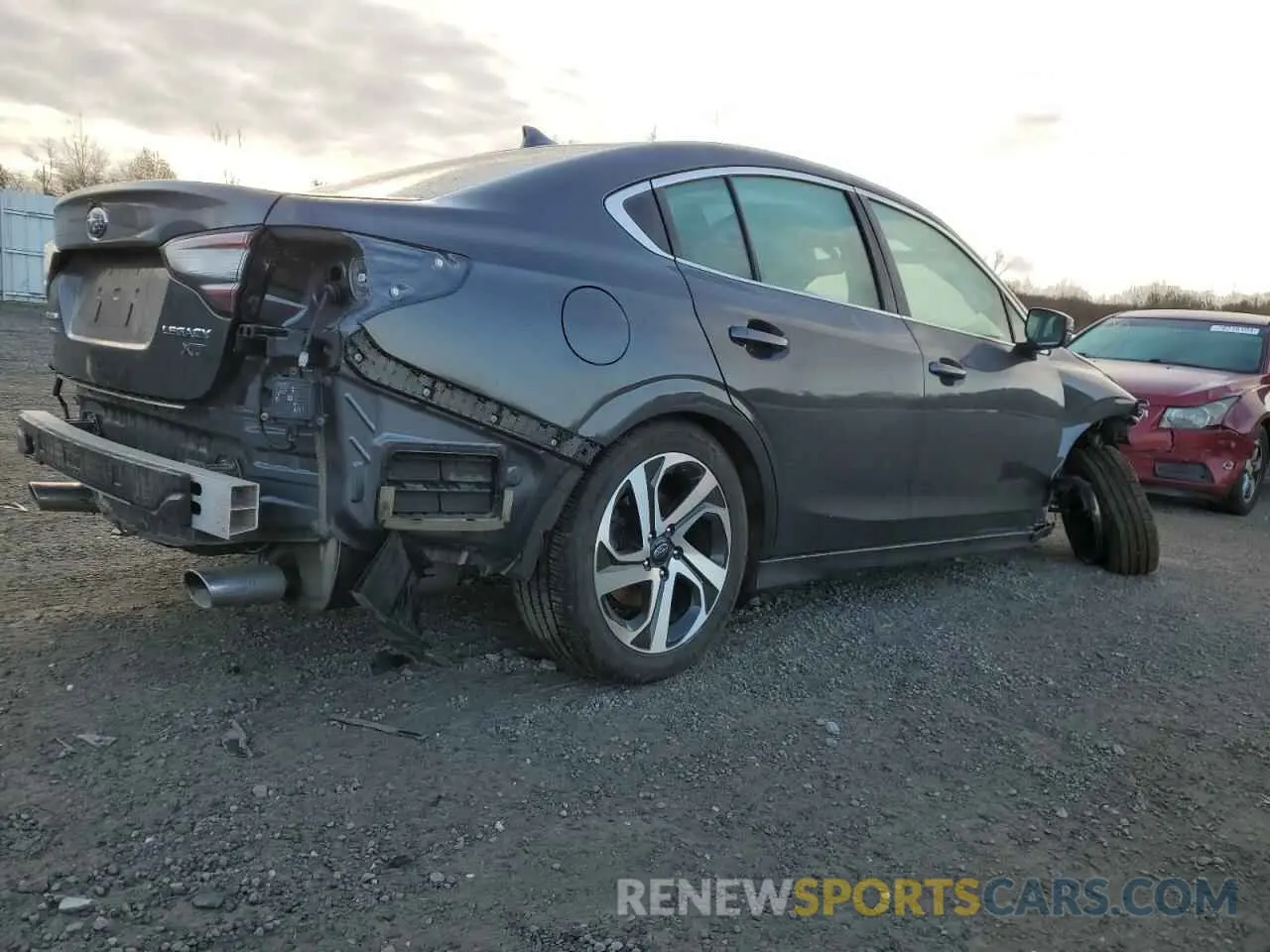 3 Photograph of a damaged car 4S3BWGN69N3004678 SUBARU LEGACY 2022