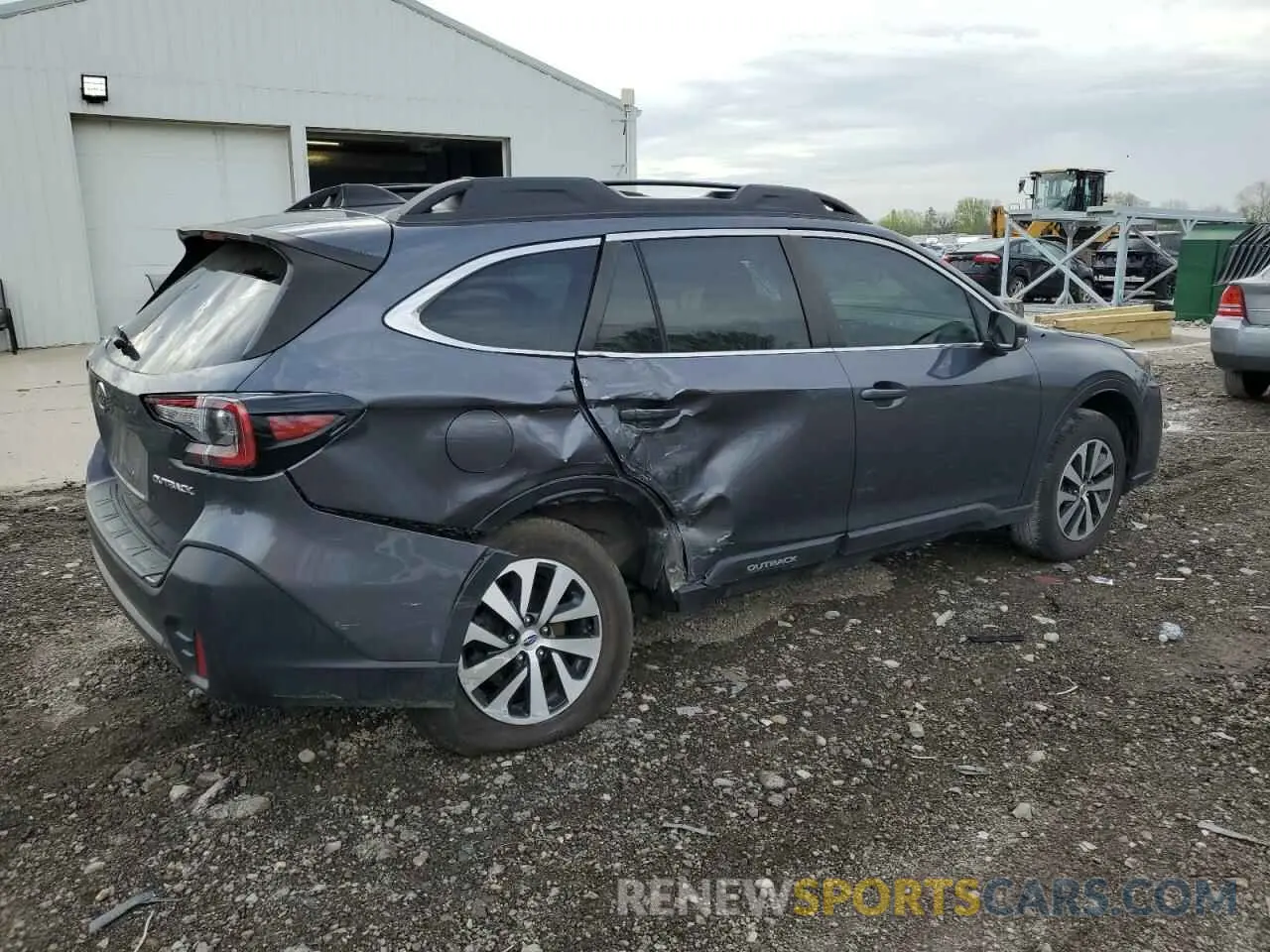 3 Photograph of a damaged car 4S4BTAAC4N3170362 SUBARU LEGACY 2022