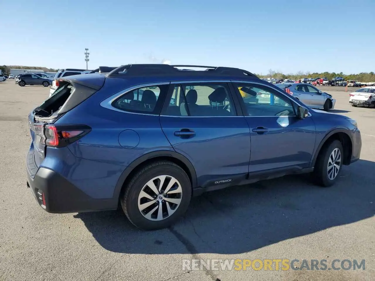 3 Photograph of a damaged car 4S4BTAAC5N3174761 SUBARU LEGACY 2022