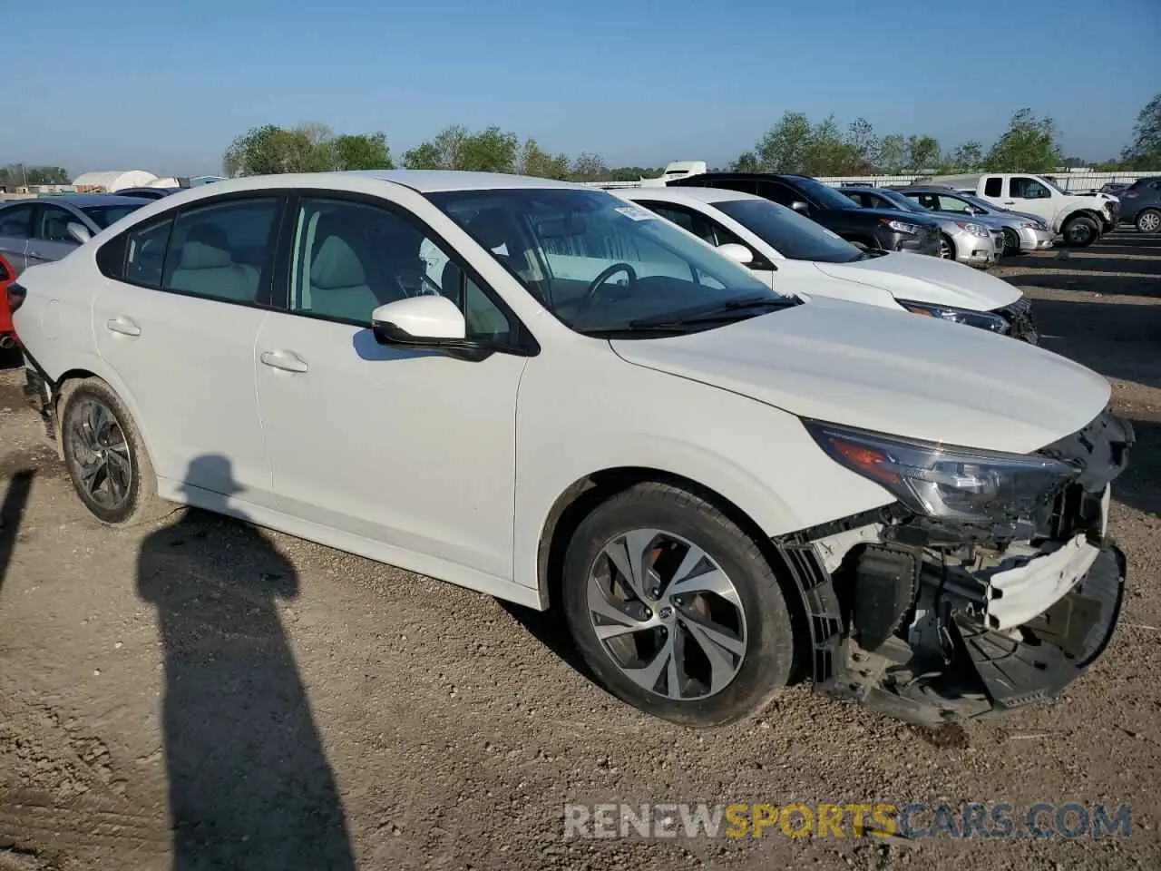 4 Photograph of a damaged car 4S3BWAC65P3008276 SUBARU LEGACY 2023