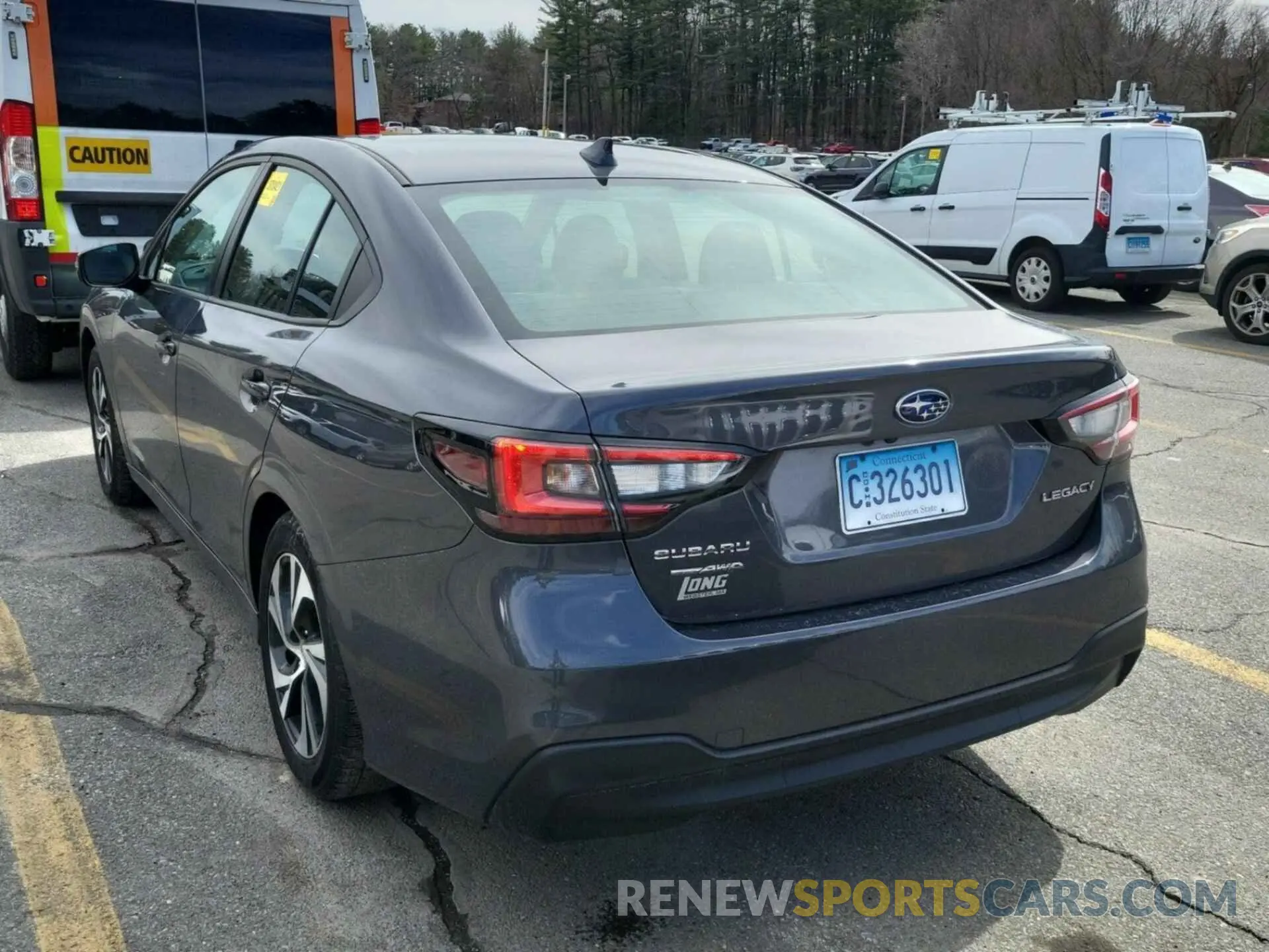 1 Photograph of a damaged car 4S3BWAD61P3006491 SUBARU LEGACY 2023