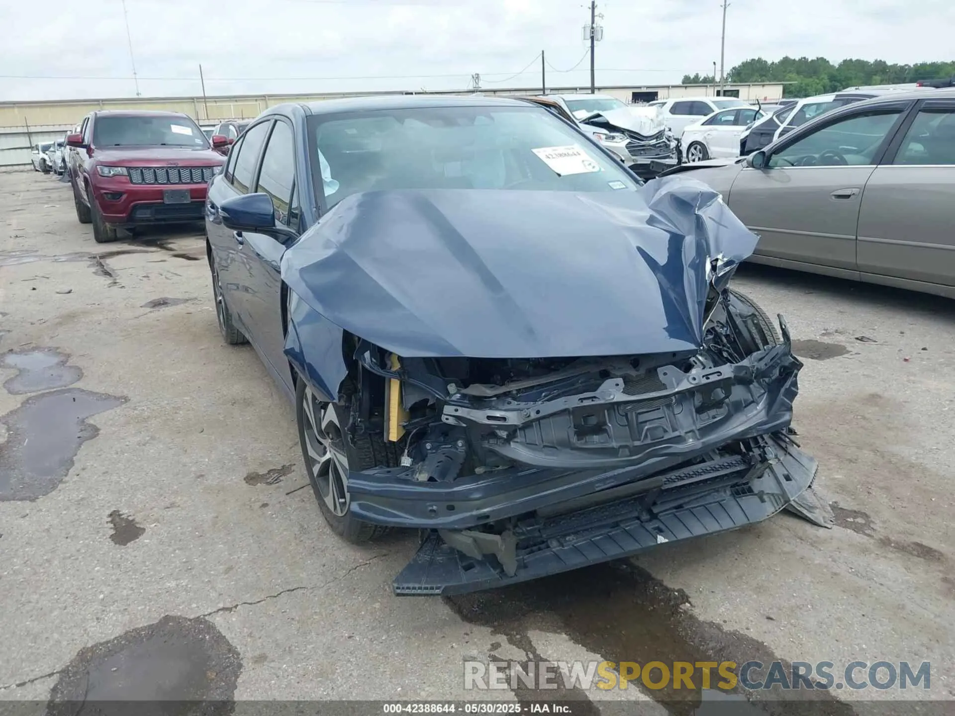 1 Photograph of a damaged car 4S3BWAD63P3005150 SUBARU LEGACY 2023