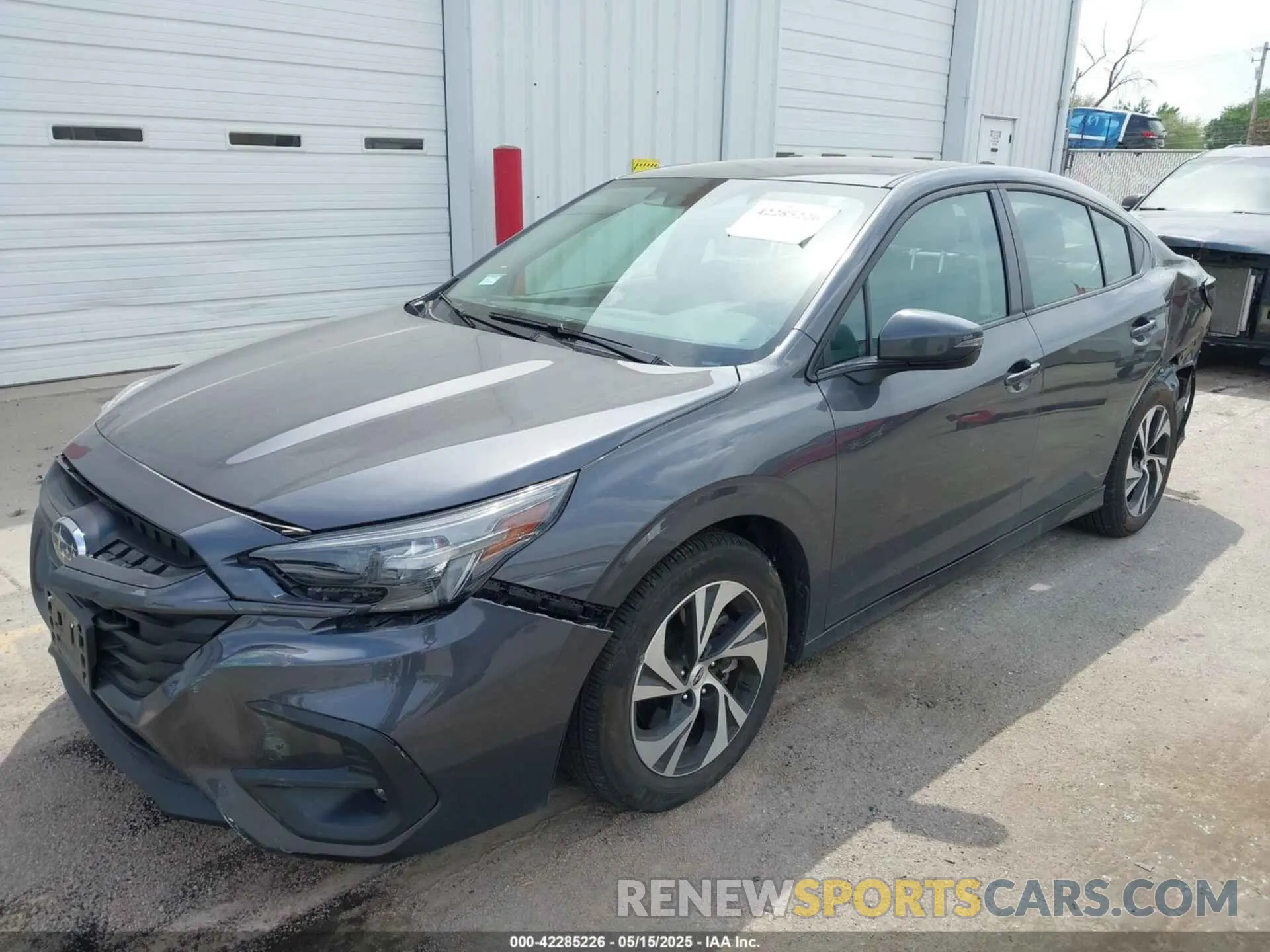 2 Photograph of a damaged car 4S3BWAD63P3014320 SUBARU LEGACY 2023