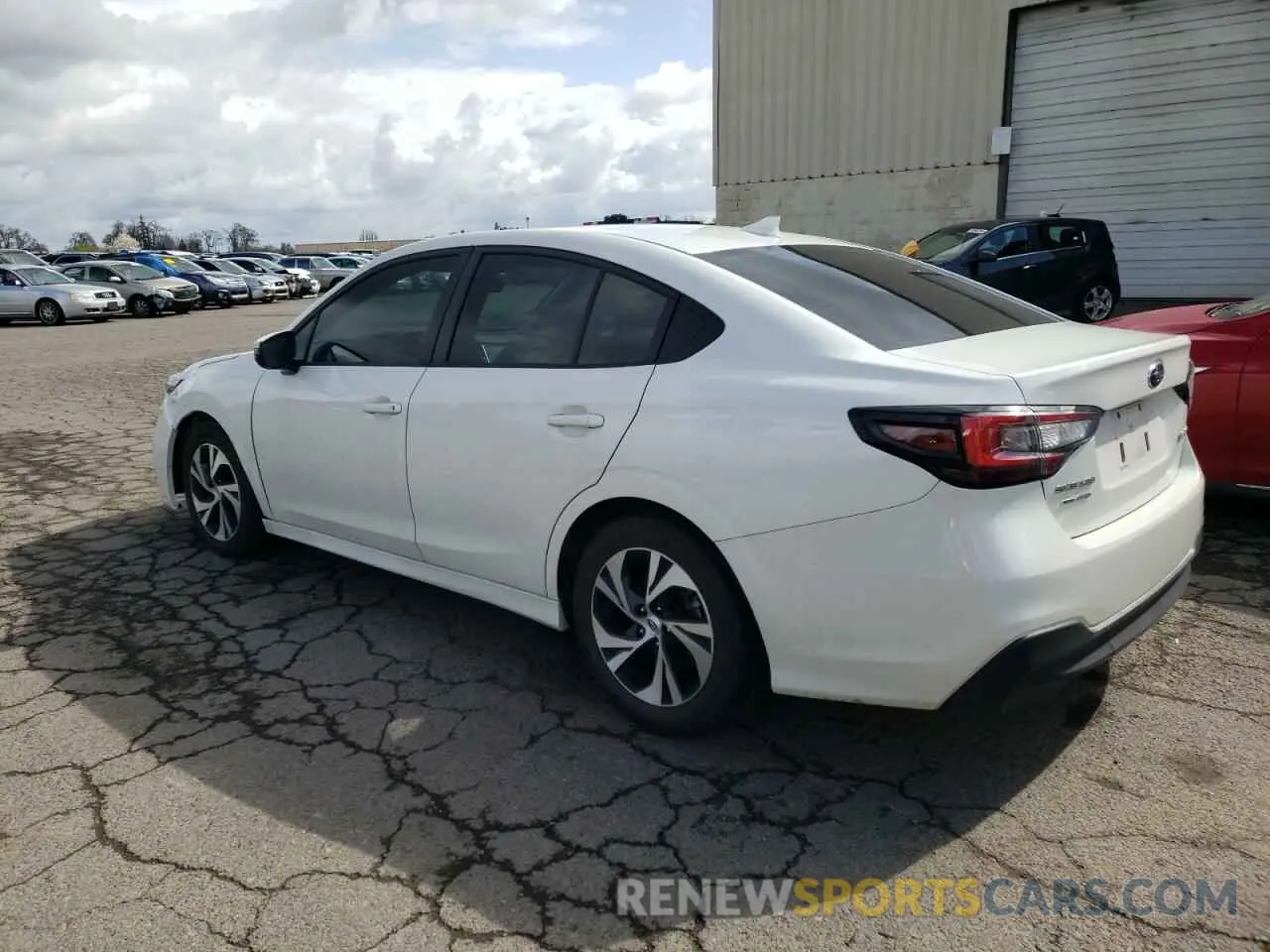 2 Photograph of a damaged car 4S3BWAD66P3010178 SUBARU LEGACY 2023