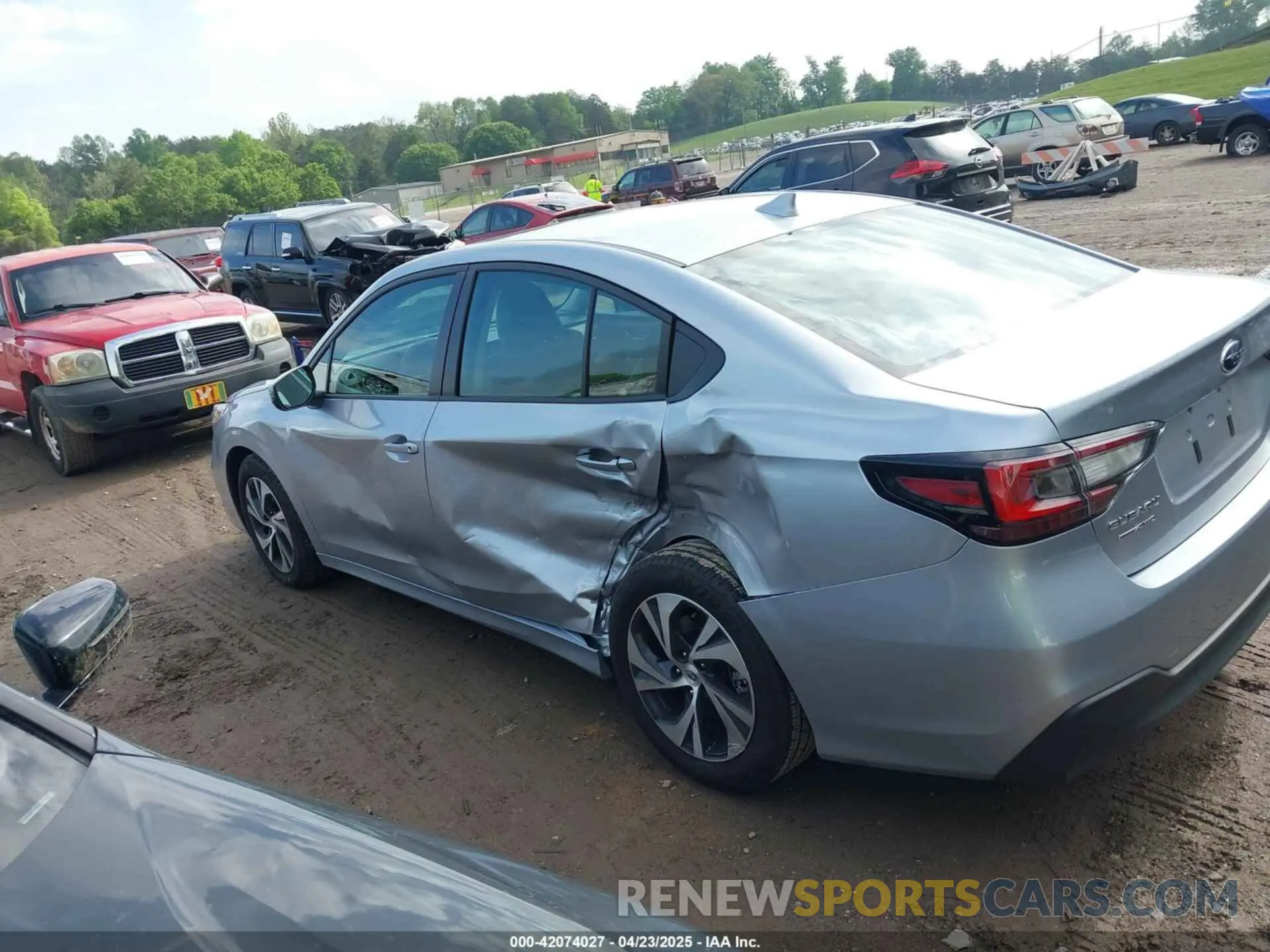 14 Photograph of a damaged car 4S3BWAF61P3012501 SUBARU LEGACY 2023