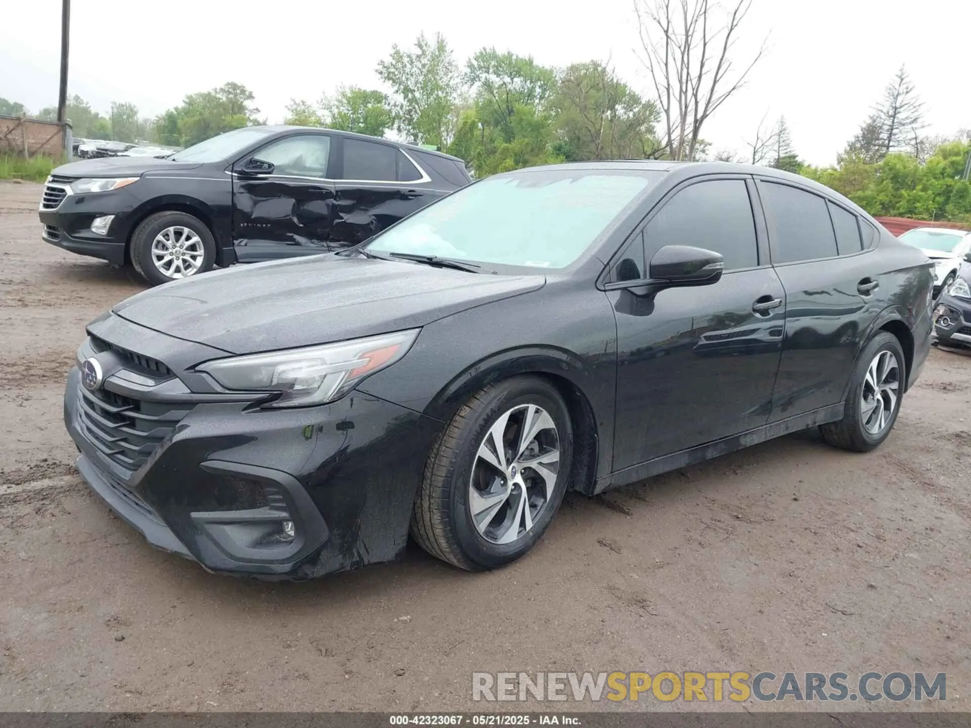 2 Photograph of a damaged car 4S3BWAF62P3003189 SUBARU LEGACY 2023