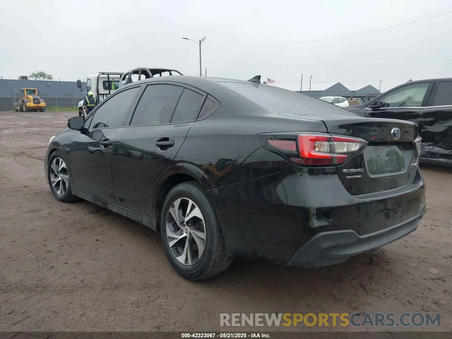3 Photograph of a damaged car 4S3BWAF62P3003189 SUBARU LEGACY 2023