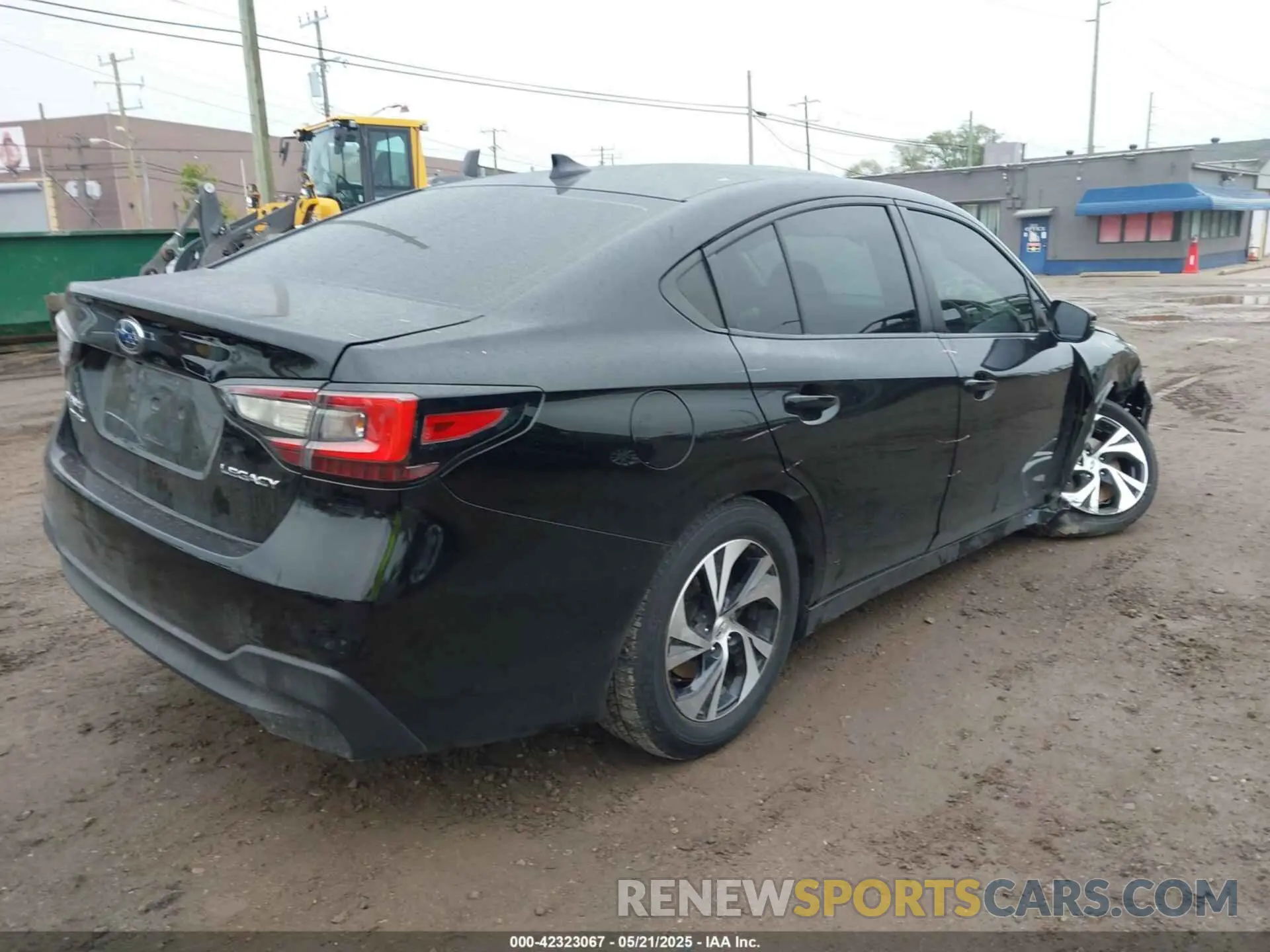 4 Photograph of a damaged car 4S3BWAF62P3003189 SUBARU LEGACY 2023