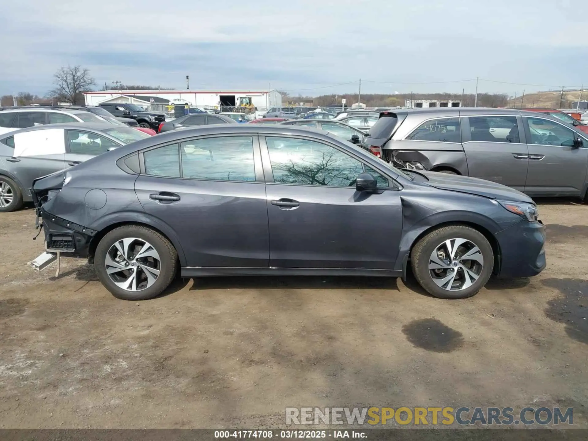 14 Photograph of a damaged car 4S3BWAF64P3011200 SUBARU LEGACY 2023
