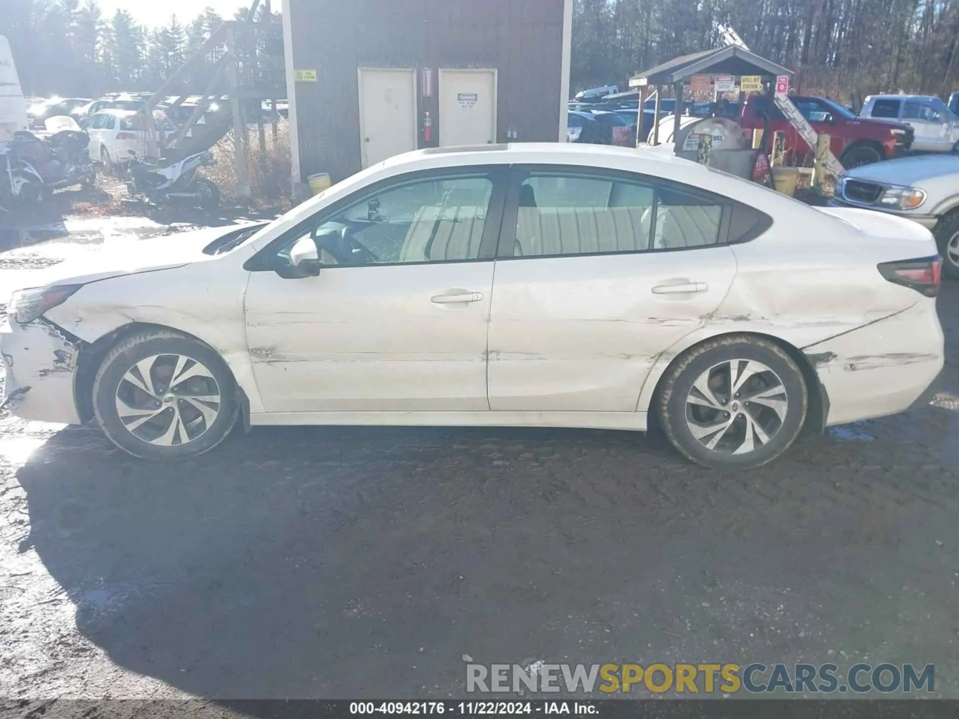 14 Photograph of a damaged car 4S3BWAF68P3004184 SUBARU LEGACY 2023
