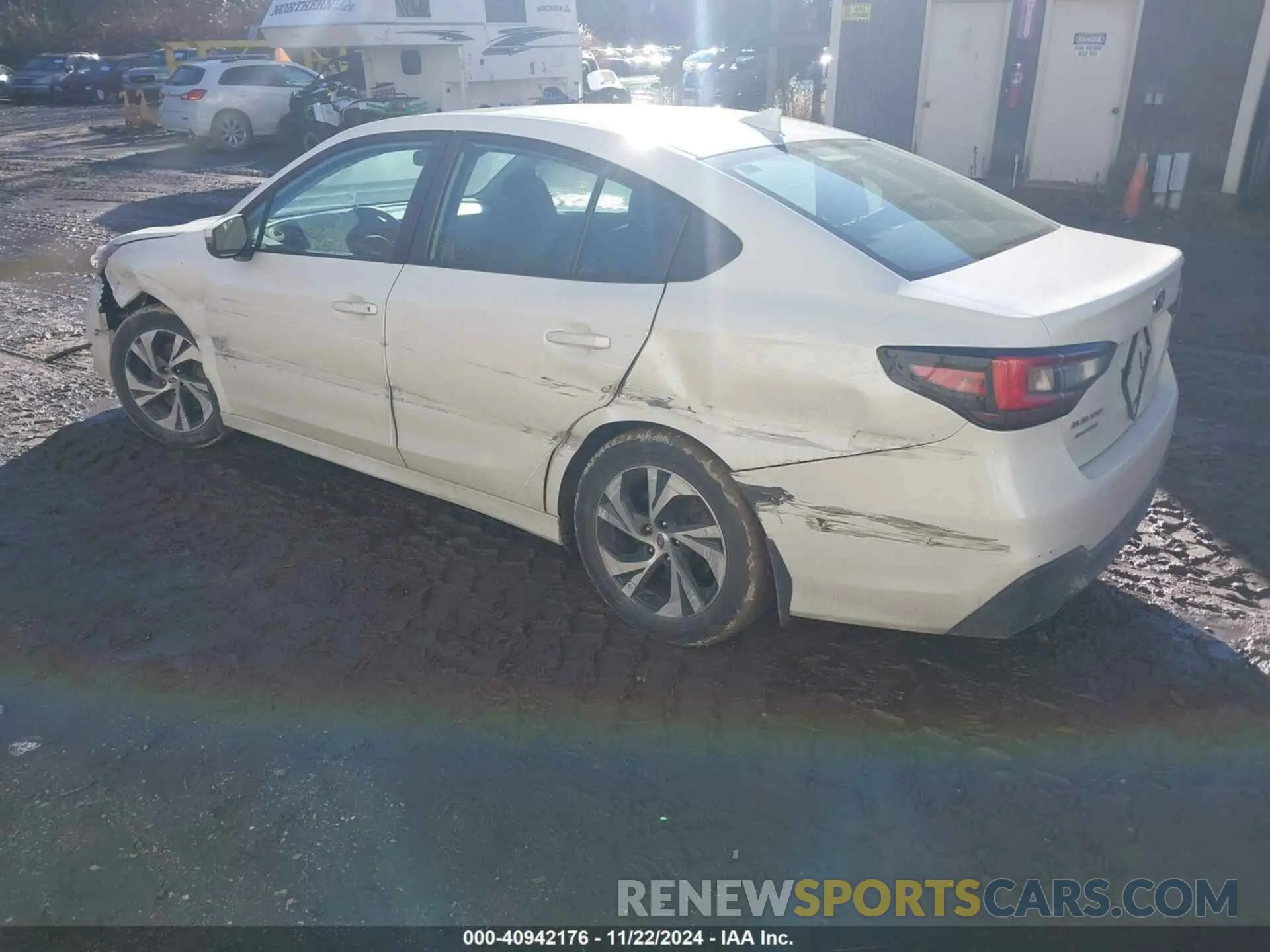 3 Photograph of a damaged car 4S3BWAF68P3004184 SUBARU LEGACY 2023