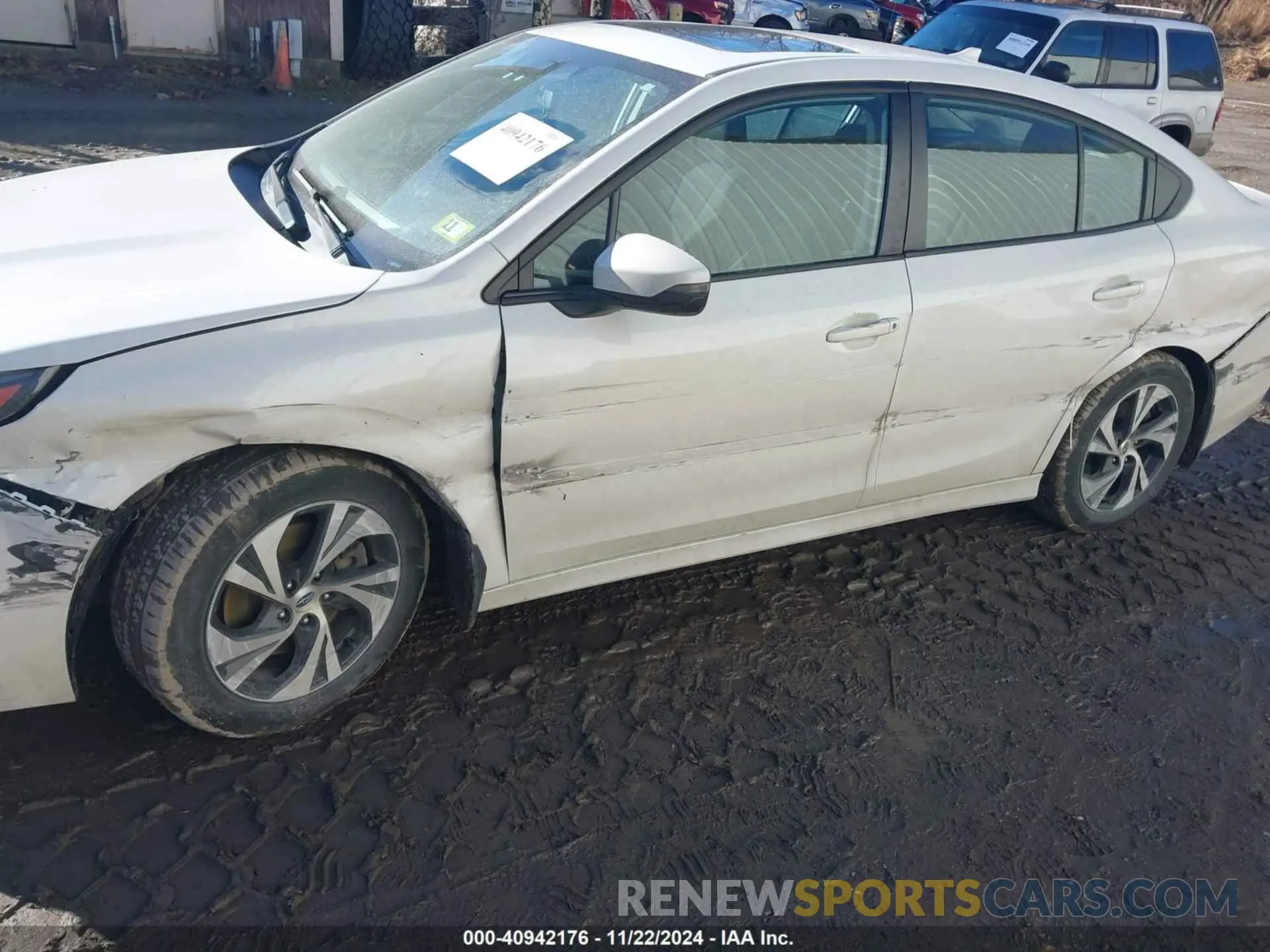 6 Photograph of a damaged car 4S3BWAF68P3004184 SUBARU LEGACY 2023