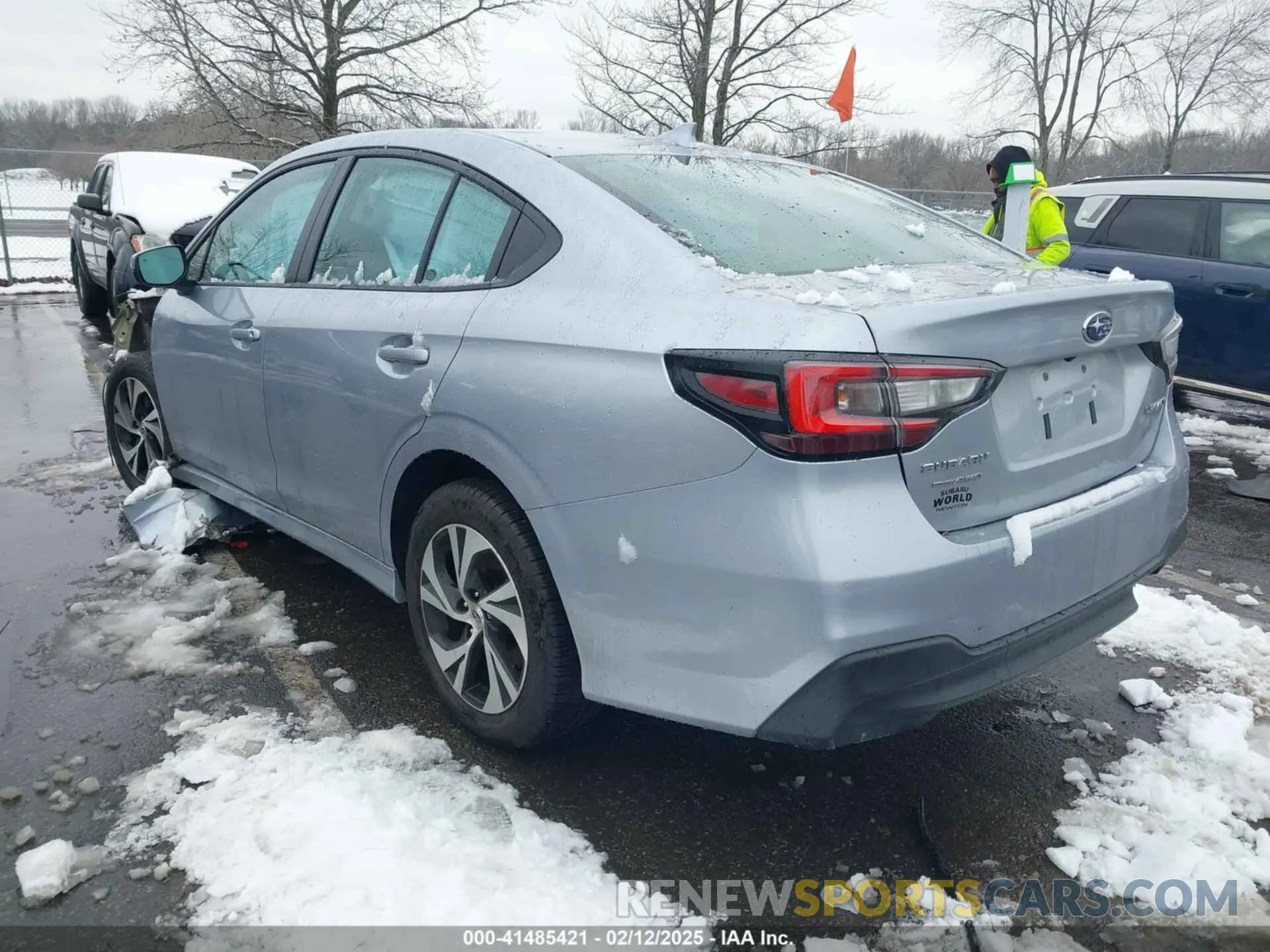 3 Photograph of a damaged car 4S3BWAF68P3010213 SUBARU LEGACY 2023