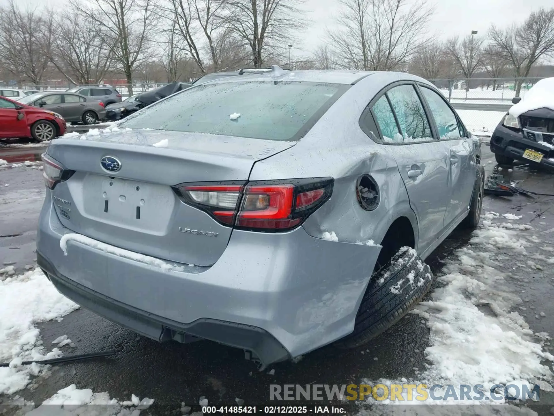4 Photograph of a damaged car 4S3BWAF68P3010213 SUBARU LEGACY 2023