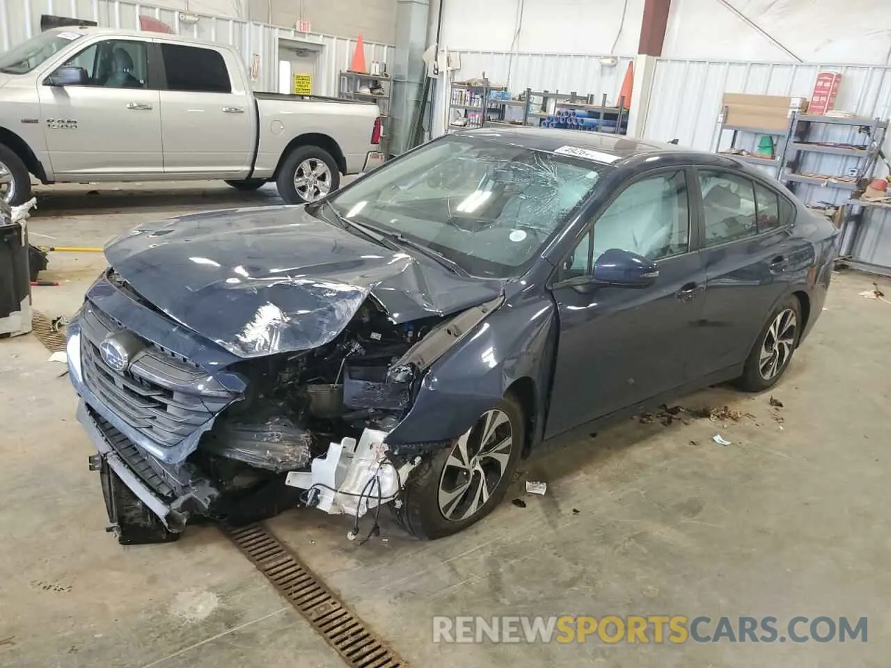 1 Photograph of a damaged car 4S3BWAF6XP3010925 SUBARU LEGACY 2023