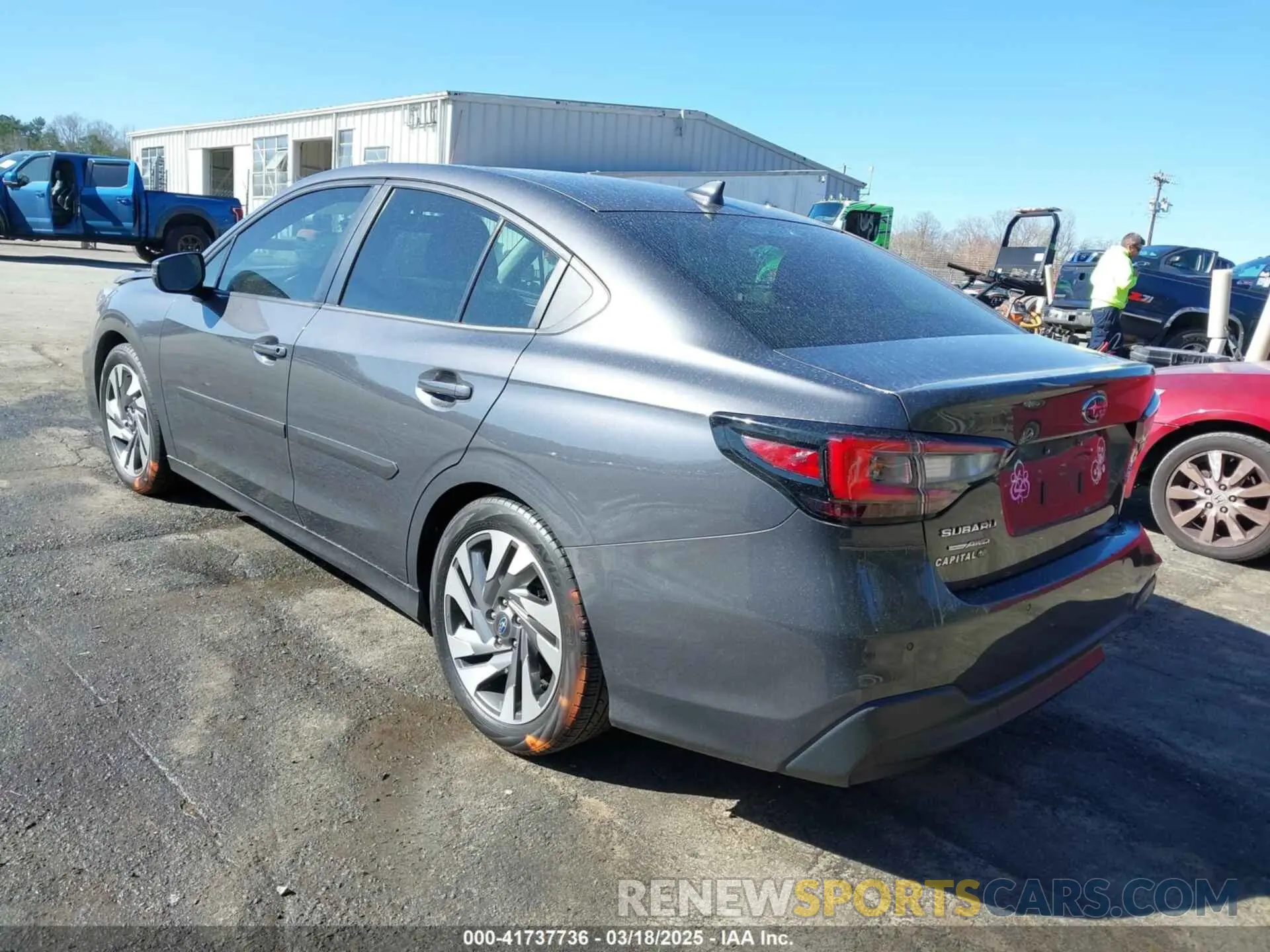 3 Photograph of a damaged car 4S3BWAN60P3009347 SUBARU LEGACY 2023