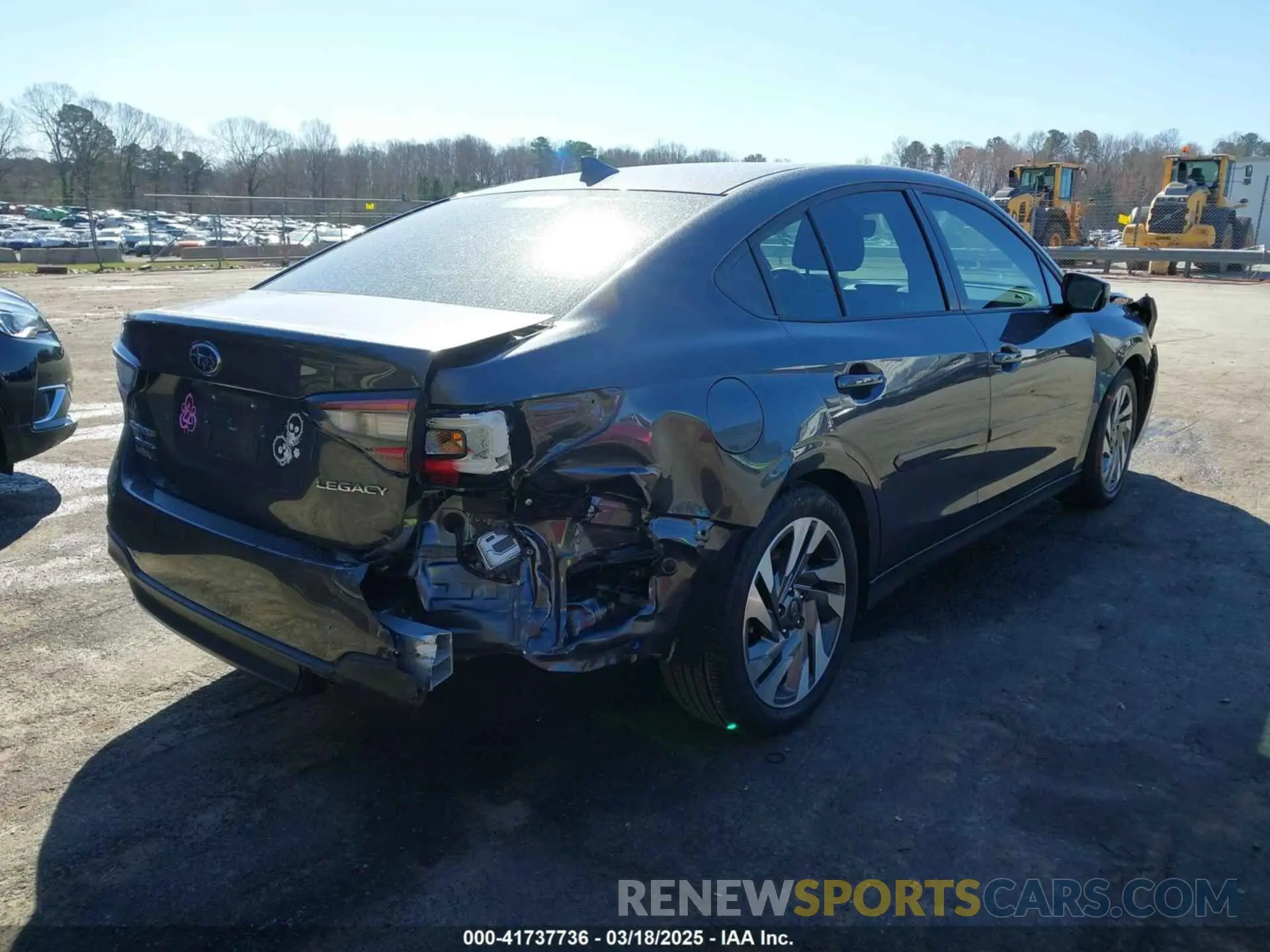 4 Photograph of a damaged car 4S3BWAN60P3009347 SUBARU LEGACY 2023
