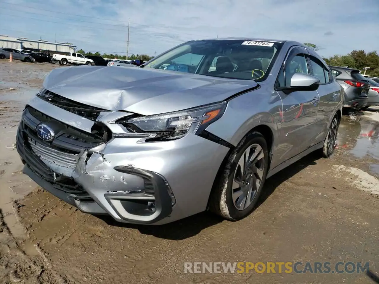 1 Photograph of a damaged car 4S3BWAN60P3011437 SUBARU LEGACY 2023