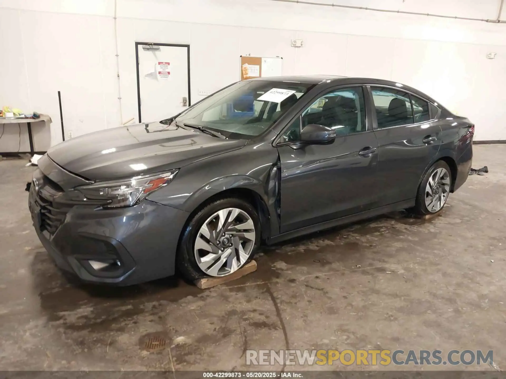 2 Photograph of a damaged car 4S3BWAN61P3014704 SUBARU LEGACY 2023