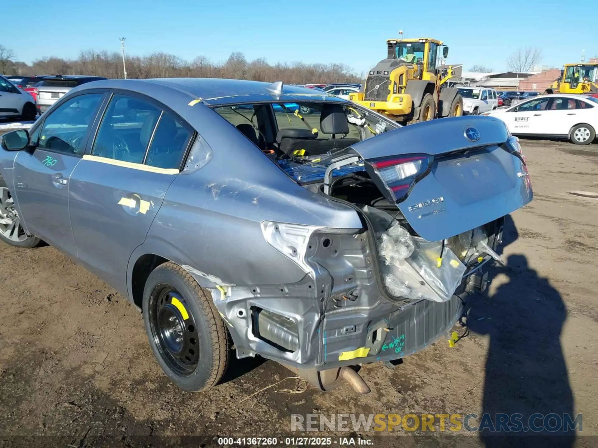 18 Photograph of a damaged car 4S3BWAN65P3008615 SUBARU LEGACY 2023