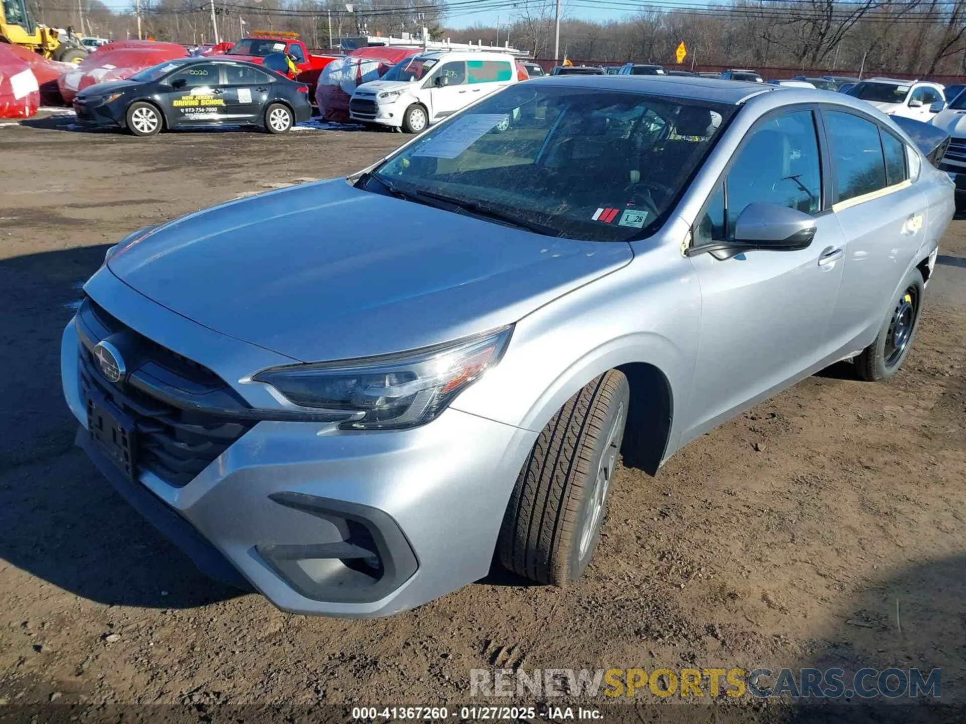 2 Photograph of a damaged car 4S3BWAN65P3008615 SUBARU LEGACY 2023