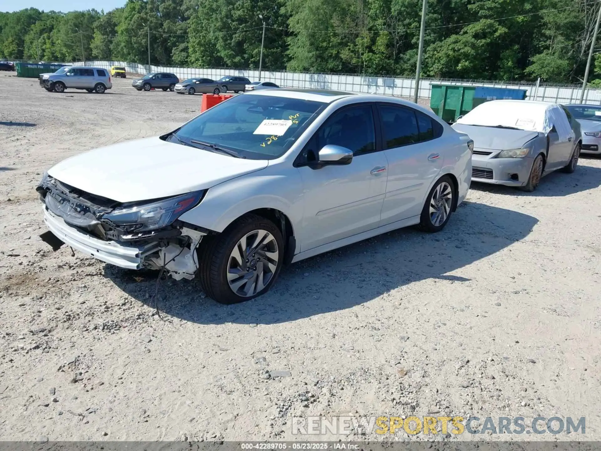 2 Photograph of a damaged car 4S3BWGP64P3002871 SUBARU LEGACY 2023