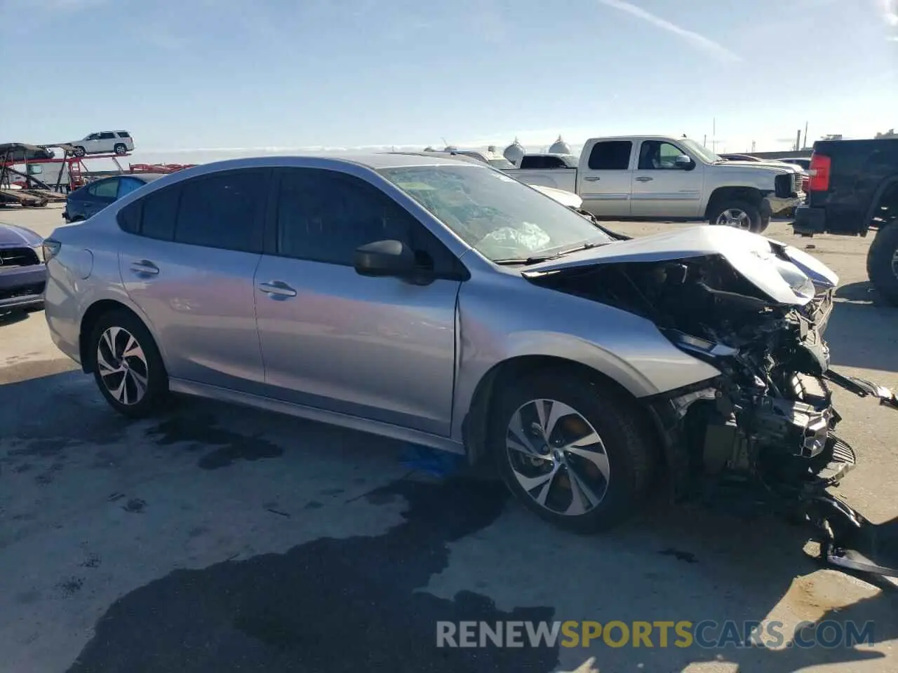 4 Photograph of a damaged car 4S3BWAB6XR3028432 SUBARU LEGACY 2024