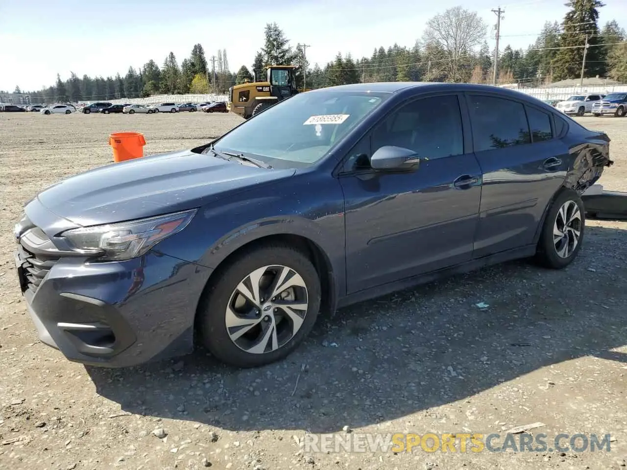 1 Photograph of a damaged car 4S3BWAC60R3019611 SUBARU LEGACY 2024