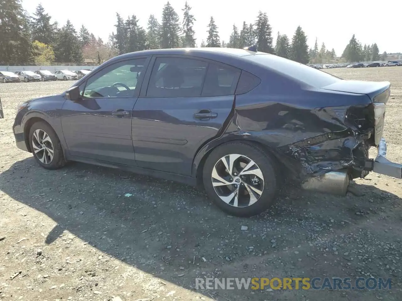 2 Photograph of a damaged car 4S3BWAC60R3019611 SUBARU LEGACY 2024