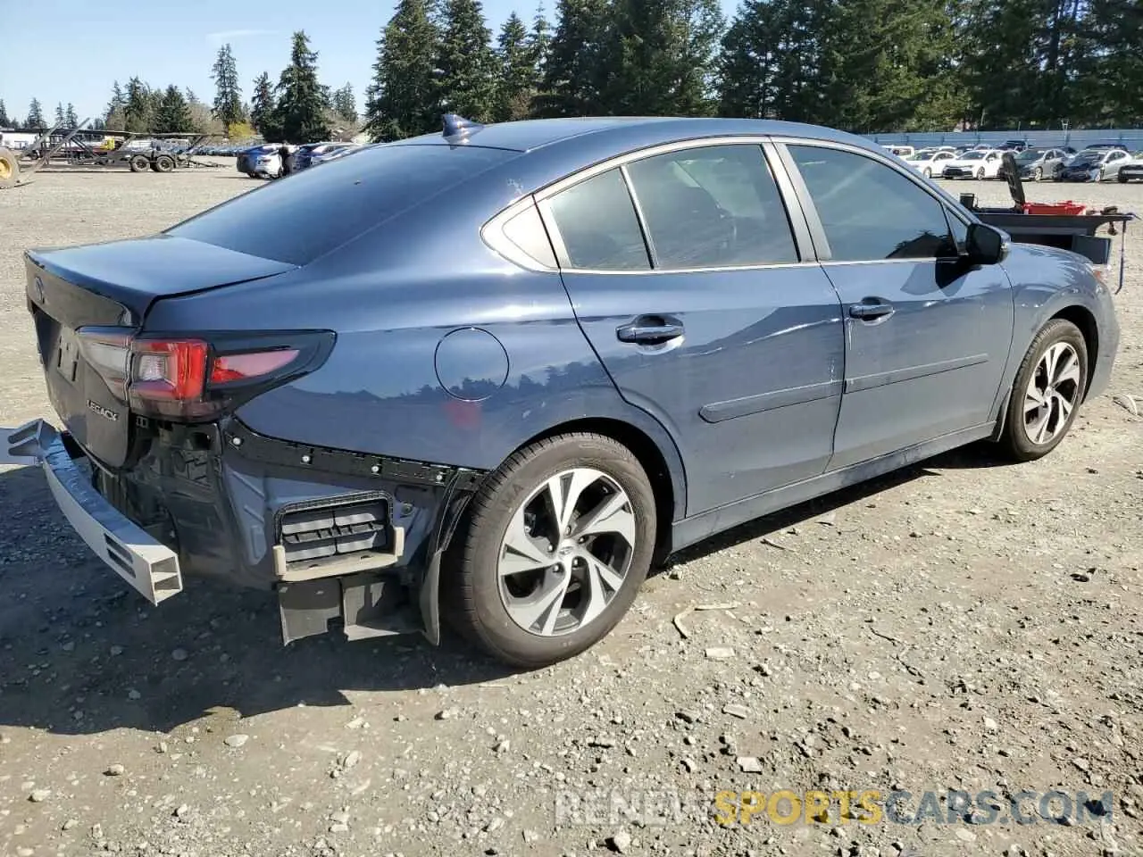 3 Photograph of a damaged car 4S3BWAC60R3019611 SUBARU LEGACY 2024