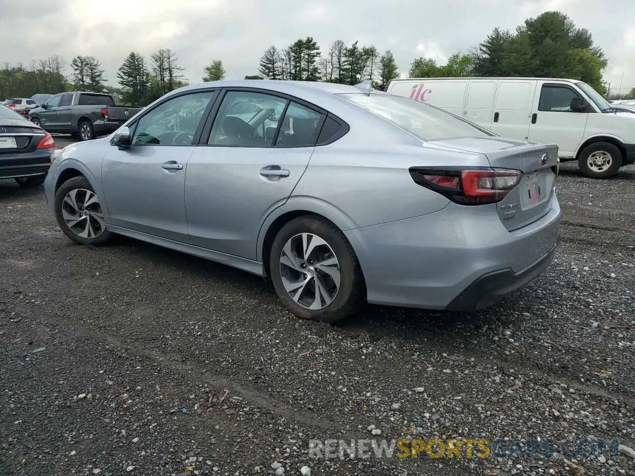 2 Photograph of a damaged car 4S3BWAC65R3012430 SUBARU LEGACY 2024