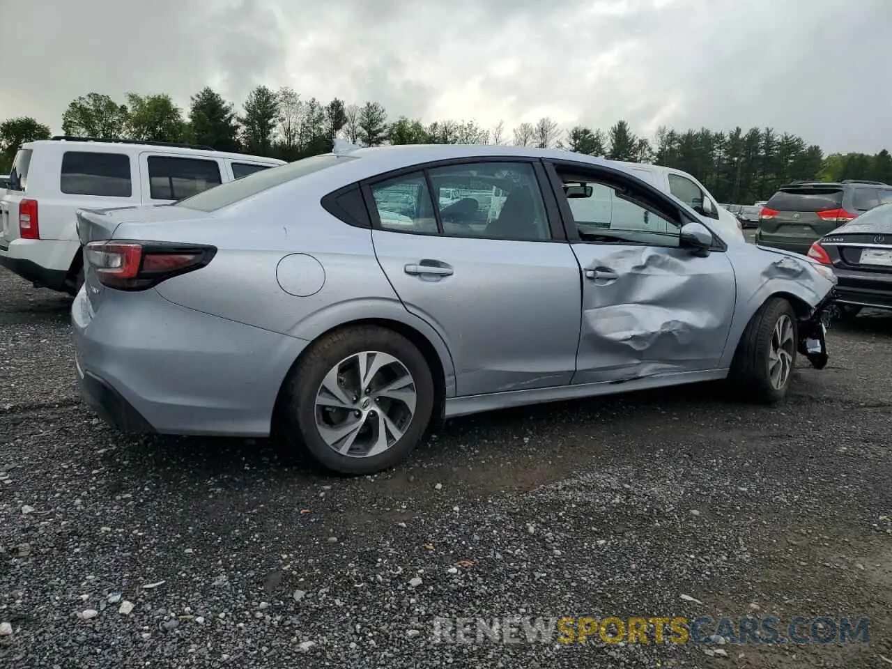 3 Photograph of a damaged car 4S3BWAC65R3012430 SUBARU LEGACY 2024