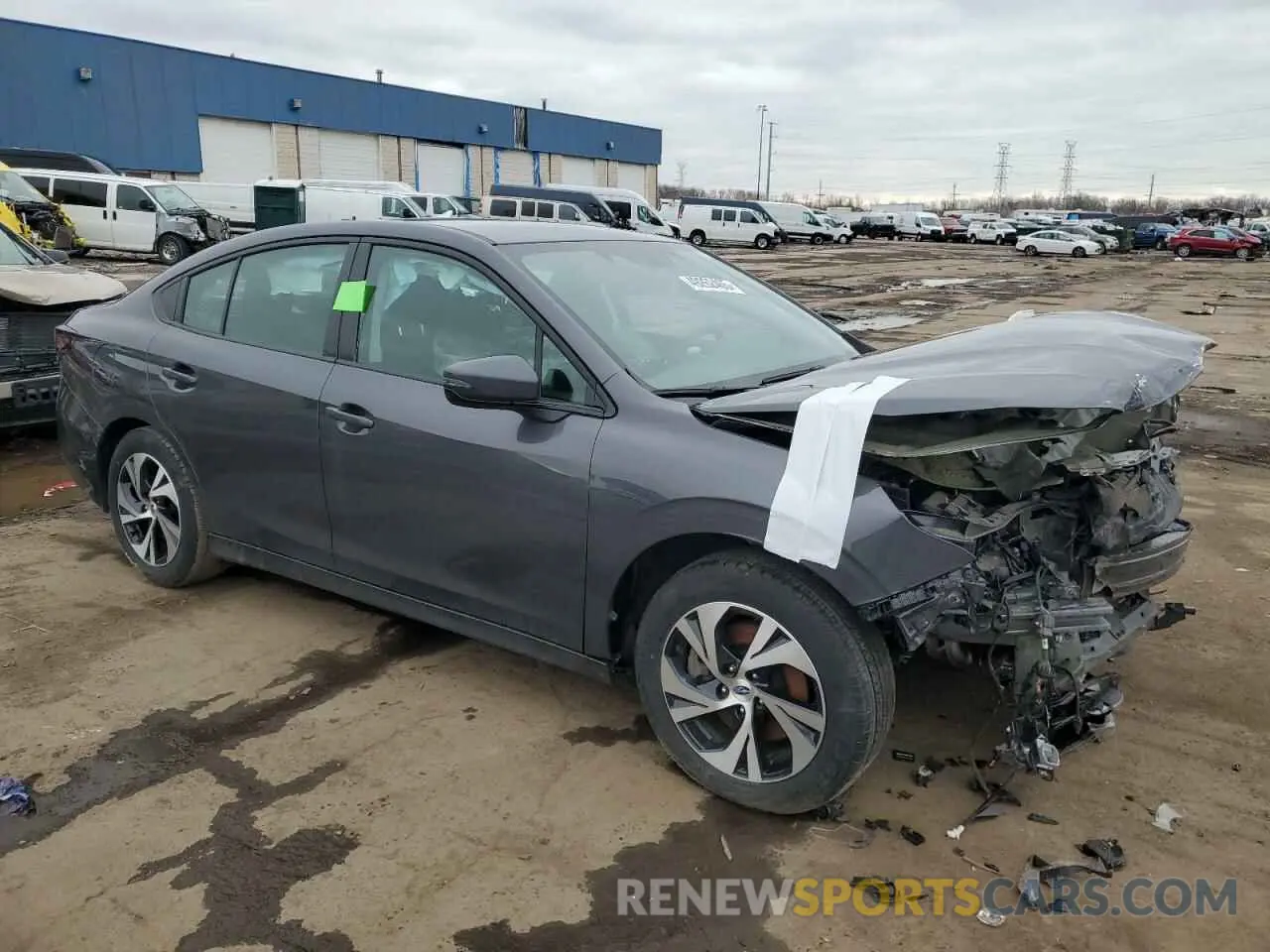 4 Photograph of a damaged car 4S3BWAD60R3010650 SUBARU LEGACY 2024