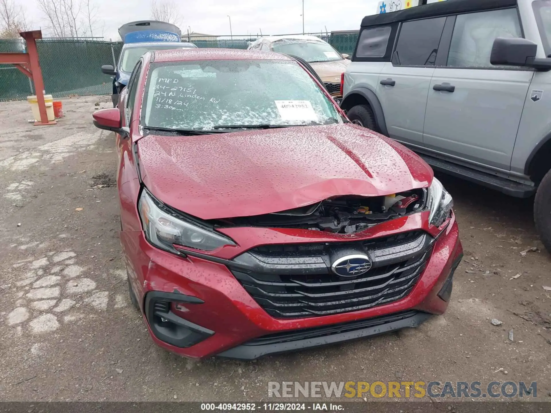12 Photograph of a damaged car 4S3BWAD60R3021888 SUBARU LEGACY 2024