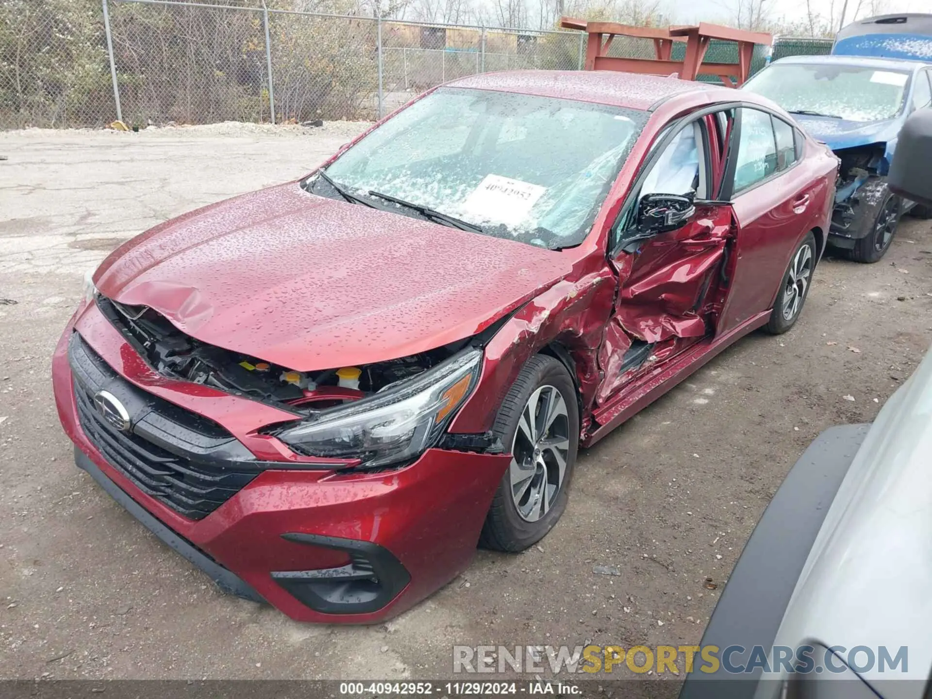 2 Photograph of a damaged car 4S3BWAD60R3021888 SUBARU LEGACY 2024