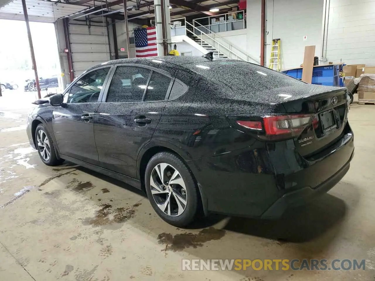 2 Photograph of a damaged car 4S3BWAD63R3003322 SUBARU LEGACY 2024