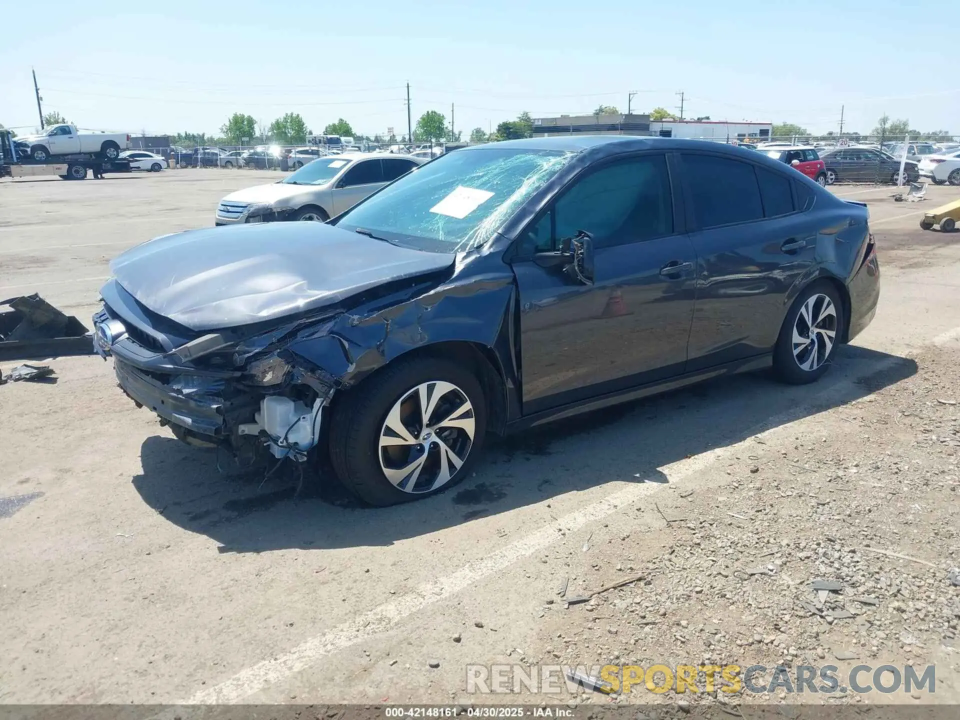2 Photograph of a damaged car 4S3BWAD64R3010201 SUBARU LEGACY 2024