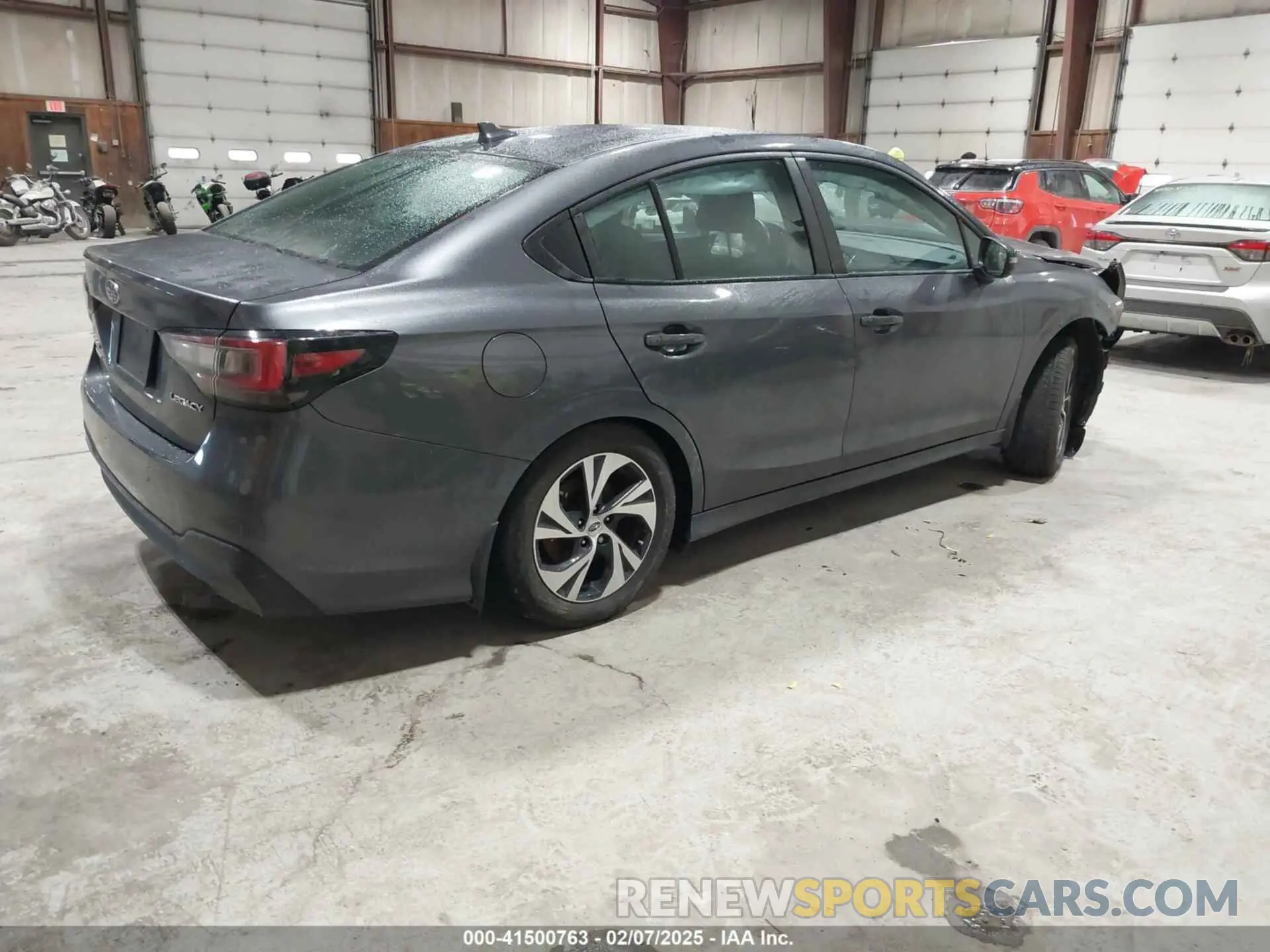 4 Photograph of a damaged car 4S3BWAD64R3022851 SUBARU LEGACY 2024