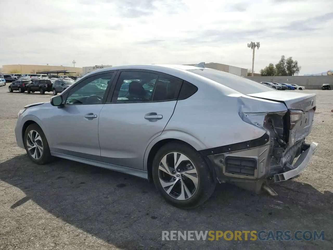 2 Photograph of a damaged car 4S3BWAD65R3007307 SUBARU LEGACY 2024