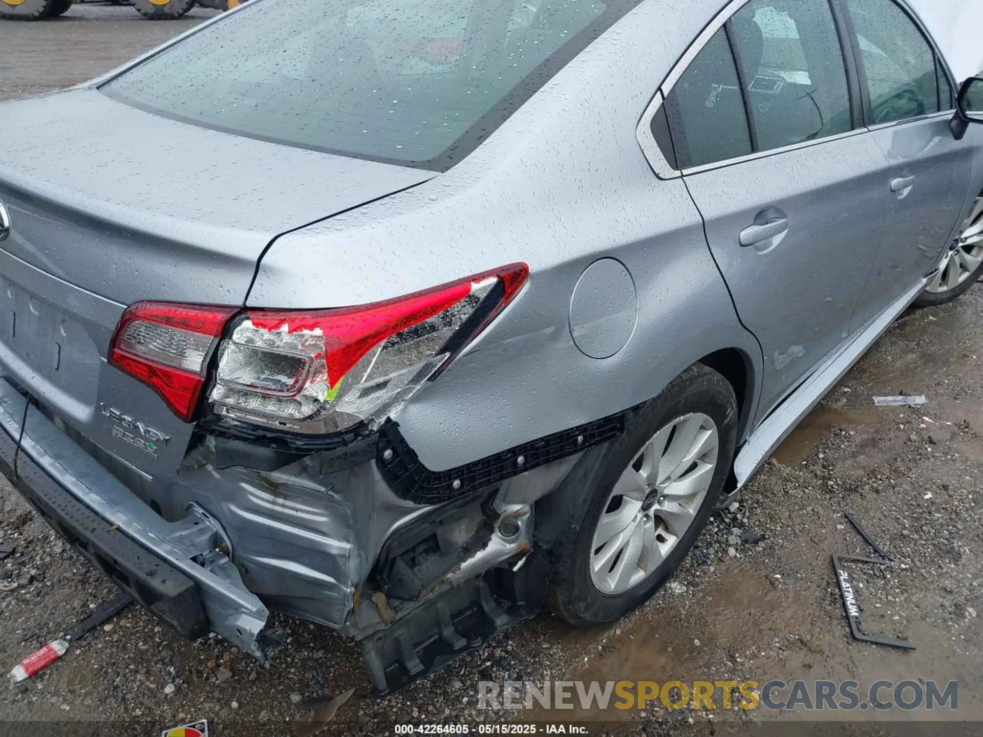 6 Photograph of a damaged car 4S3BWAD65R3029128 SUBARU LEGACY 2024