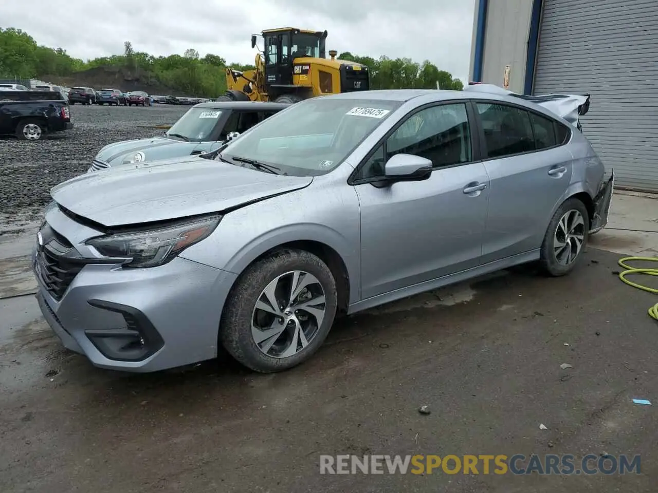 1 Photograph of a damaged car 4S3BWAD67R3018101 SUBARU LEGACY 2024