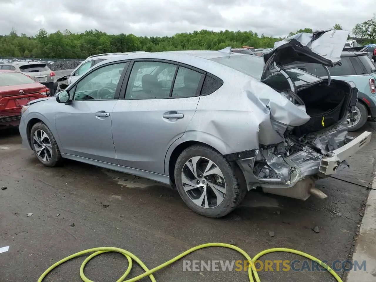 2 Photograph of a damaged car 4S3BWAD67R3018101 SUBARU LEGACY 2024