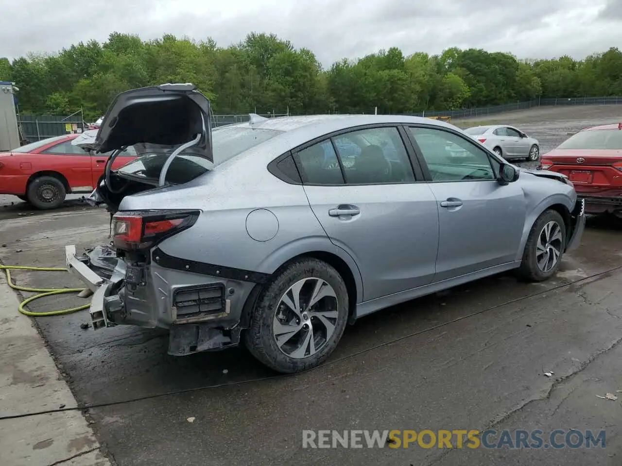3 Photograph of a damaged car 4S3BWAD67R3018101 SUBARU LEGACY 2024