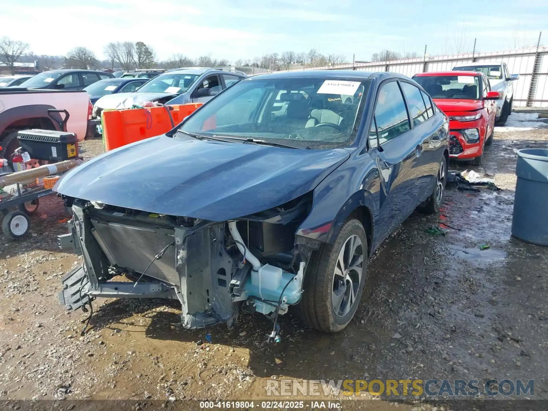 2 Photograph of a damaged car 4S3BWAD68R3017507 SUBARU LEGACY 2024