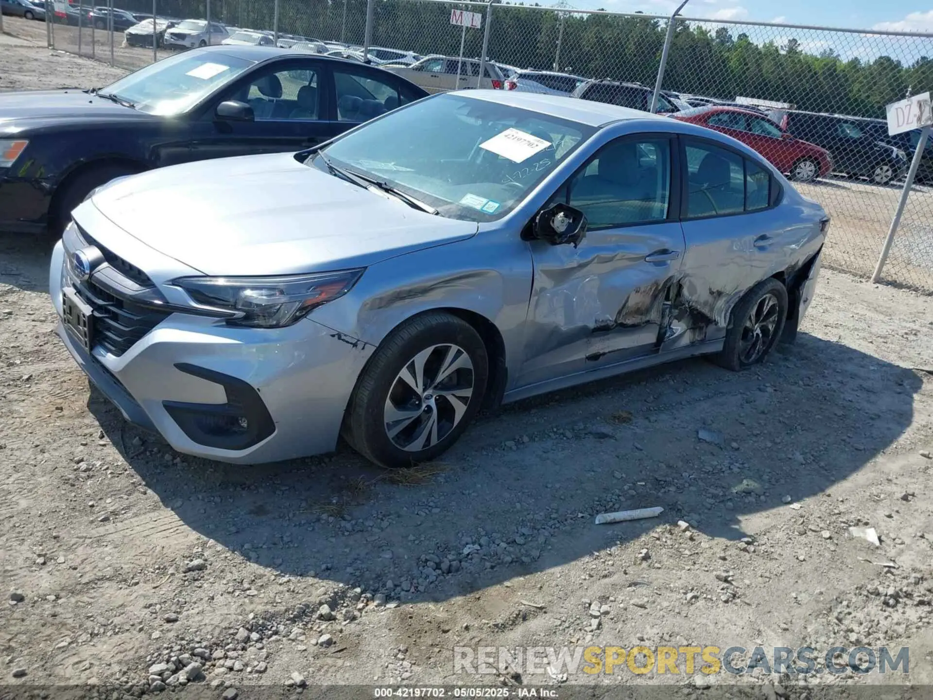 2 Photograph of a damaged car 4S3BWAD69R3005219 SUBARU LEGACY 2024