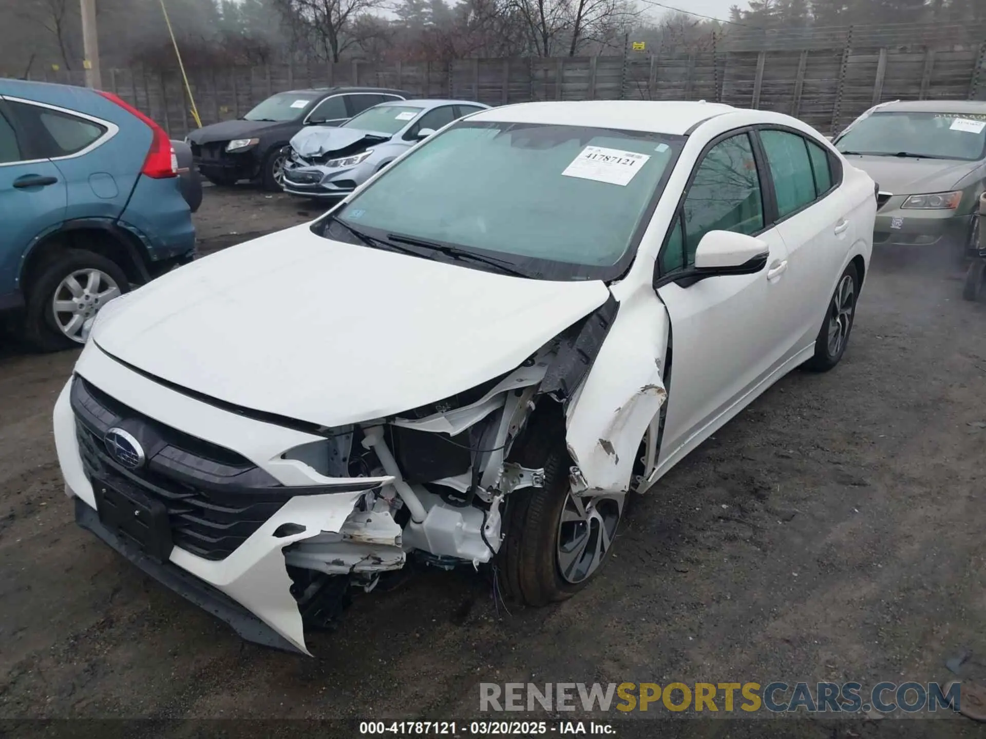 2 Photograph of a damaged car 4S3BWAD69R3011652 SUBARU LEGACY 2024