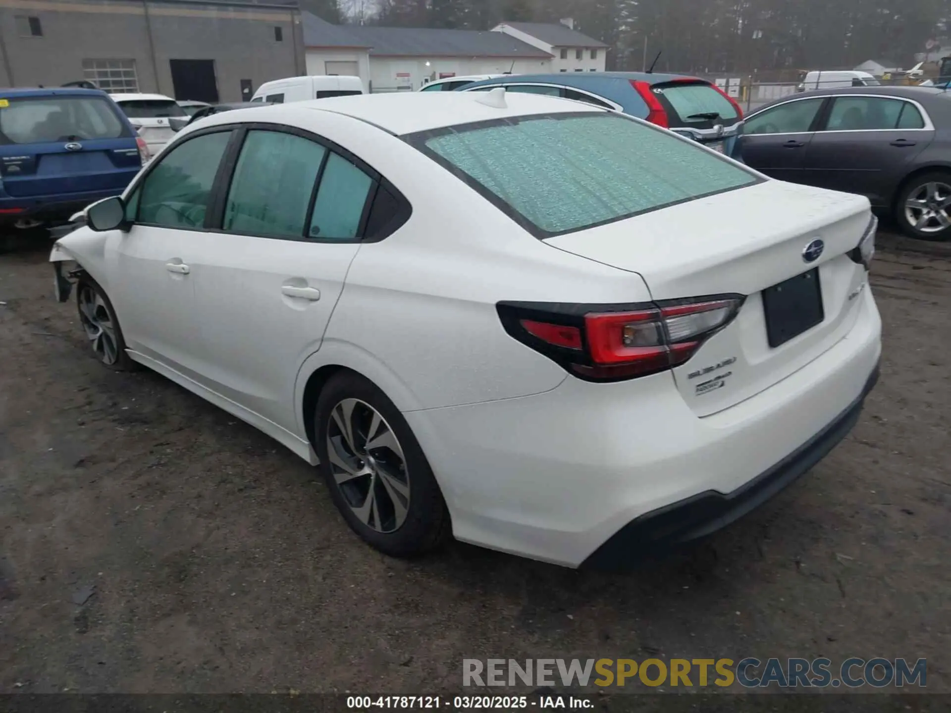 3 Photograph of a damaged car 4S3BWAD69R3011652 SUBARU LEGACY 2024