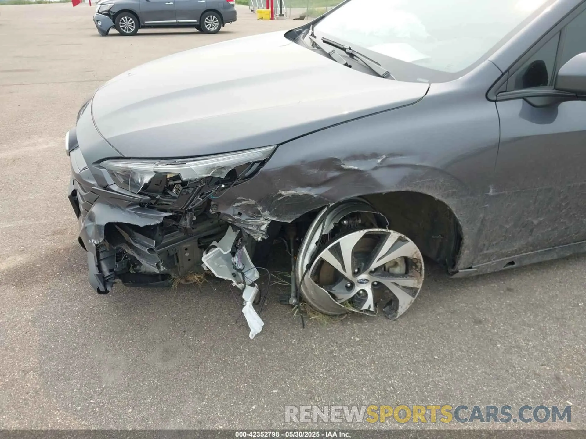 6 Photograph of a damaged car 4S3BWAD6XR3002622 SUBARU LEGACY 2024