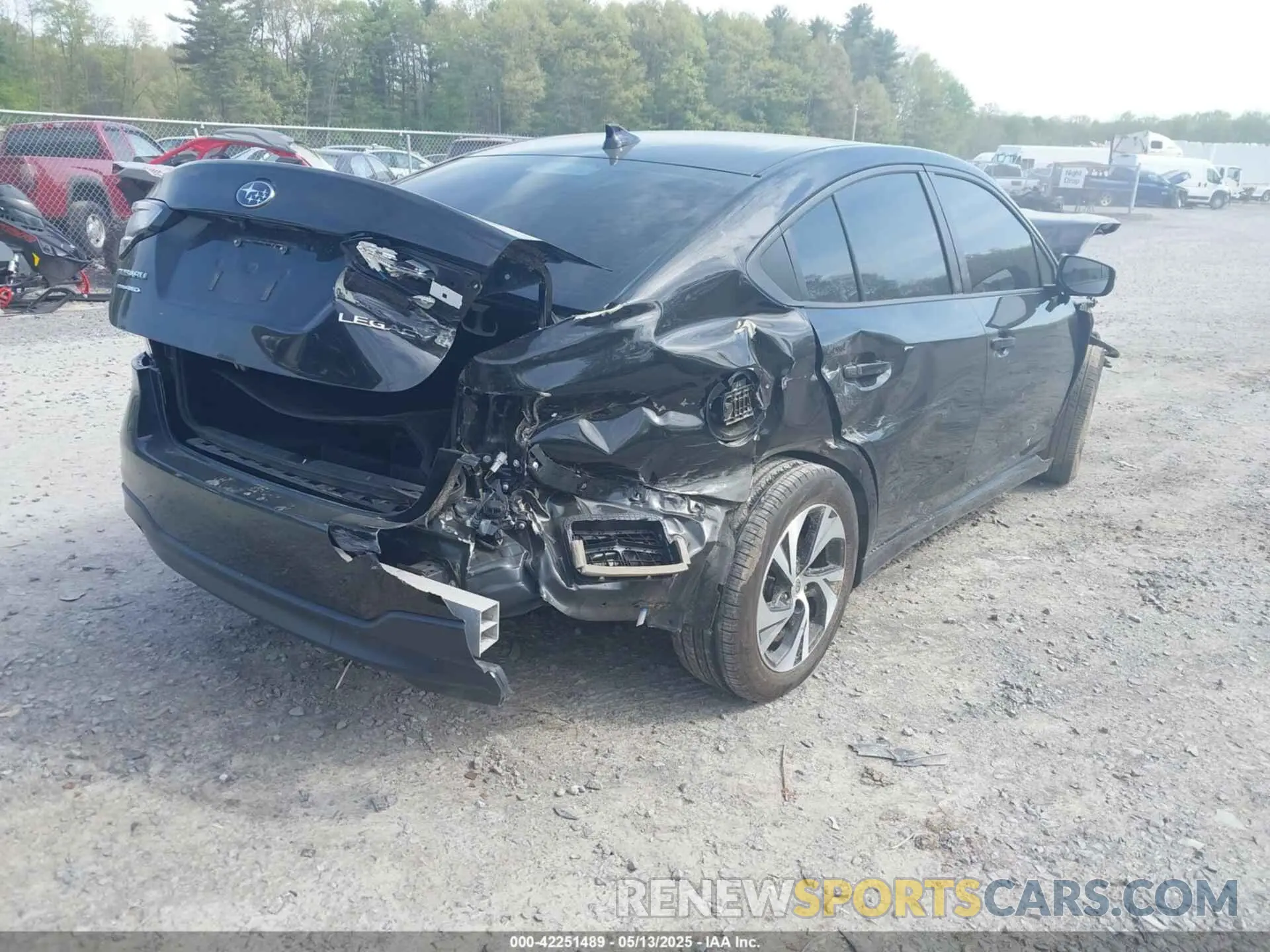4 Photograph of a damaged car 4S3BWAF60R3029065 SUBARU LEGACY 2024